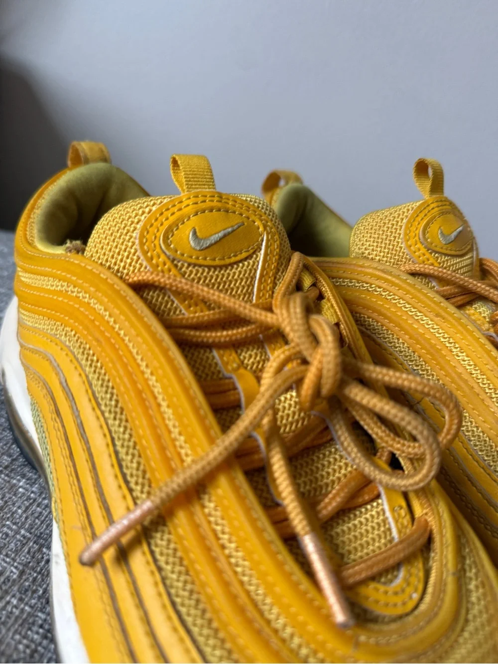 Nike Women's Air Max 97 'Mustard' yellow 9.5